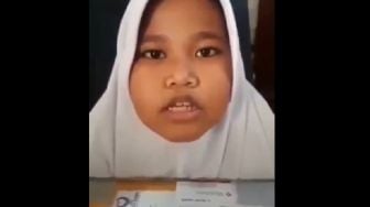 Viral Gadis Cilik Sebut Malaikat Bernama Jamal, Warganet Terpingkal