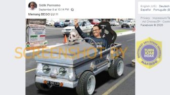 CEK FAKTA: Benarkah Anies Baswedan Konvoi Kendarai Mobil Peti Mati?