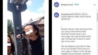 Viral Video Perdebatan Driver Ojol dengan Pemilik Usaha, Kok Bisa?