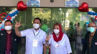 Tahapan Pilwakot Semarang, Hendi-Ita Jalani Tes Kesehatan