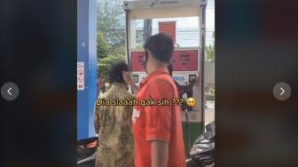 Viral Video Petugas SPBU Jewer Pria Berkebutuhan Khusus, Publik Murka!