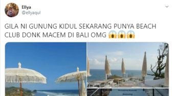 Viral, Gunungkidul Punya Beach Club Baru di Pinggir Pantai Mirip Kaya Bali