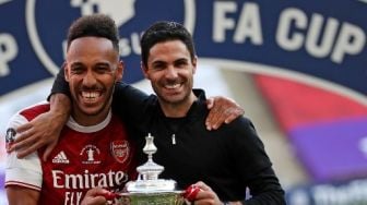 Blak-blakan, Aubameyang Ungkap Sosok yang Membuatnya Bertahan di Arsenal