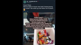 Viral Curhatan Makan Permen Dari Bank Hukumnya Haram Publik Berdebat