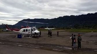 Helikopter Berpilot Warga Negara Asing Ditembak di Papua