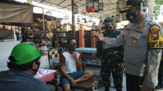 Operasi Protokol Kesehatan di Mojokerto, Polisi Ingatkan Tak Pakai Scuba dan Buff