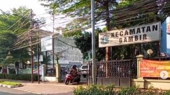 Tiga Pegawai Terjangkit Covid-19, Kantor Kecamatan Gambir Lockdown