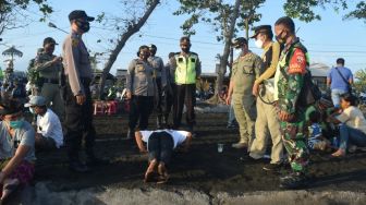 Libatkan TNI dan Polri, Sat Pol PP Klungkung Tegakkan Pergub 46/2020