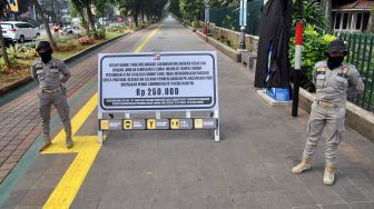 Pedestrian Kebun Raya Bogor Ditutup Sementara