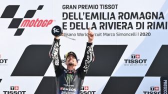 Juarai MotoGP Emilia Romagna, Vinales Patahkan 'Kutukan' Sirkuit Misano