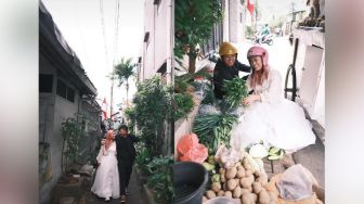 Foto Prewedding di Gang Sempit Viral, Ini Cerita Di Baliknya