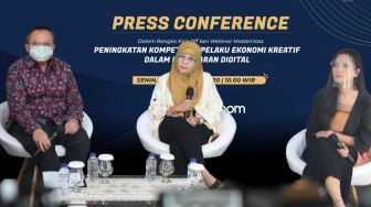 Bantu Industri Kreatif, Kemenparekraf Buka MasterClass Pemasaran Digital