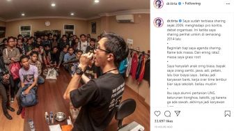 Orang Tua Beda Agama dan Suku, dr Tirta Ungkap Pengalaman Kerap Diremehkan