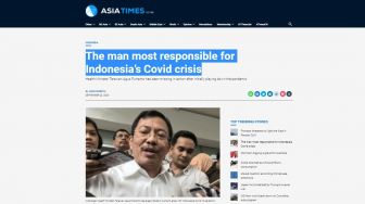 Media Asing Sebut Menkes Terawan Bertanggung Jawab atas Krisis Covid-19