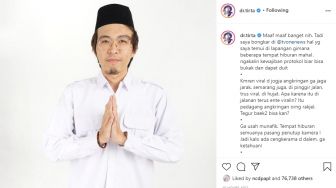 Kunjungi Parangtritis, dr Tirta Dicurhati Pelaku Usaha Keok Diterpa Pandemi