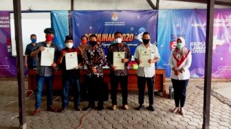 Resmi Bersaing di Pilkada Gunungkidul, 4 Paslon Undi Nomor Urut Hari Ini