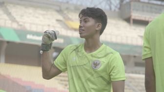 Kiper Timnas U-16 Ini Nikmati Latihan Intensitas Tinggi dari Bima Sakti