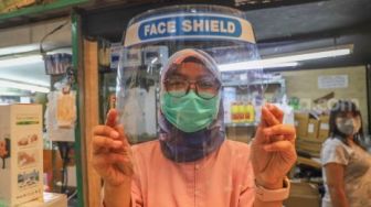 Face Shield Kurang Efektif Cegah Covid-19