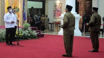 Resmi! Gunawan Jadi Pjs Bupati Pandeglang, Ade Aryanto Pjs Bupati Serang