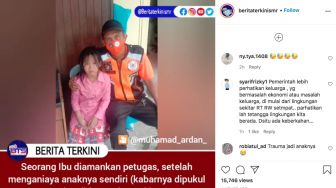 Gila! Ibu di Samarinda Ini Tega Buang Anak Kandungnya ke Selokan