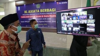 1,8 Juta Paket Internet Gratis Dibagikan Buat Pelajar dan Guru Madrasah