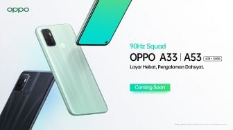 Oppo Hadirkan Layar 90Hz pada A53 dan A33