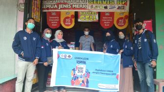 Majukan UMKM di Makassar, GenBI Sulsel Sosialisasi QRIS di Tengah Pandemi