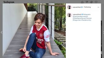 Sabarnya Najwa Shihab, Sudah Nunggu Menkes Terawan, Jadi Fans Arsenal Pula