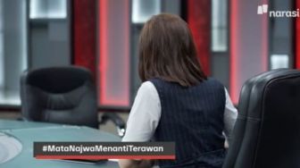 Menteri Terawan Tak Kunjung Datang, Najwa Shihab Wawancarai Kursi Kosong