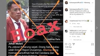 CEK FAKTA: Benarkah Hotman Paris Minta Keluarga Cendana Berhati-hati?