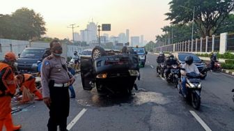 Kecelakaan Maut di Tol Purbaleunyi, Tabrakan Beruntun 2 Orang Tewas