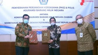 Jalin Kerja Sama dengan Jasindo, DPR Asuransikan Gedung Nusantara