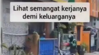 Bikin Mewek, Viral Perjuangan Driver Ojol Cari Beasiswa Untuk Kuliah Anak