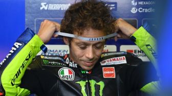 Valentino Rossi Absen Balapan di Aragon Gara-gara Positif Corona