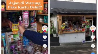 Unik! Warung Ini Bisa Bayar Pakai Kartu Debit, Nggak Pakai Ribet!