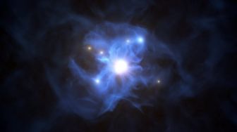 Astronom Temukan Lubang Hitam Monster Penjebak 6 Galaksi