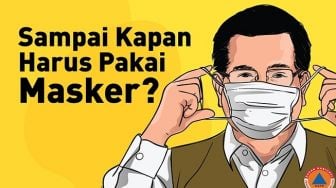 INFOGRAFIS: Sampai Kapan Harus Pakai Masker?