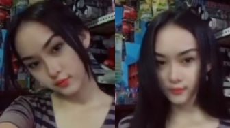 Viral Penjaga Warung Dibilang Mirip Anya Geraldine, Siapakah Dia?