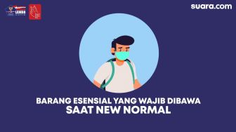 Videografis: Barang yang Wajib Dibawa saat New Normal