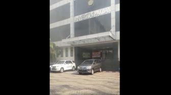 Gas Bocor, Gedung Universitas Pakuan Bogor Kebakaran