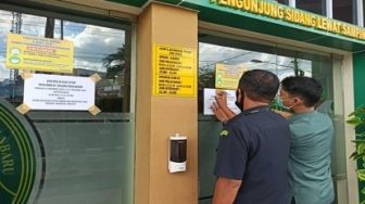 Seorang Pegawai Positif Covid-19, PN Tipikor Pekanbaru Tutup Seminggu