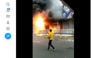 Dalang Pembakar Halte TransJakarta Sarinah Mulai Temui Titik Terang