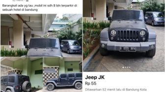 Viral Mobil Mewah 8 Bulan Mangkrak di Hotel Bandung, Platnya Bikin Salfok