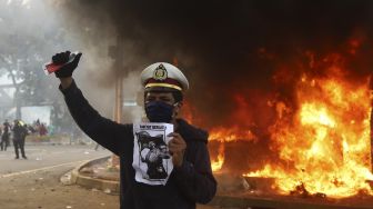 Belasan Jurnalis Dilaporkan Hilang saat Liput Demo Ricuh di Jakarta