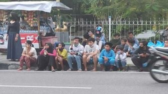 Hari Ini Demo di Pekanbaru Kondusif, Emak-emak Bisa Nonton Lebih Dekat