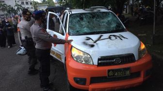Polisi Tetapkan 6 Tersangka Pengrusakan 3 Mobil saat Aksi Omnibus Law