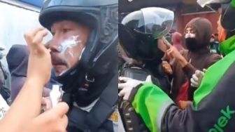 Gas Air Mata Ditembakkan, Demonstran di Jogja Bantu Polisi Oles Pasta Gigi