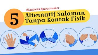 INFOGRAFIS: 5 Alternatif Salaman Tanpa Kontak Fisik