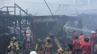 Polisi Selidiki Penyebab Kebakaran Ruko di Kota Baru Pontianak