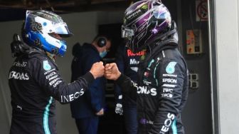 Lebih Cepat dari Hamilton, Bottas Raih Pole Position GP Emilia Romagna